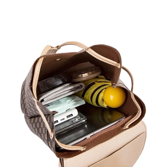 Brown/tan  backpack - Picture 4 of 4